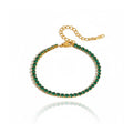 Pulsera tenis verde