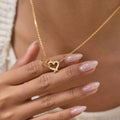 Collar corazones