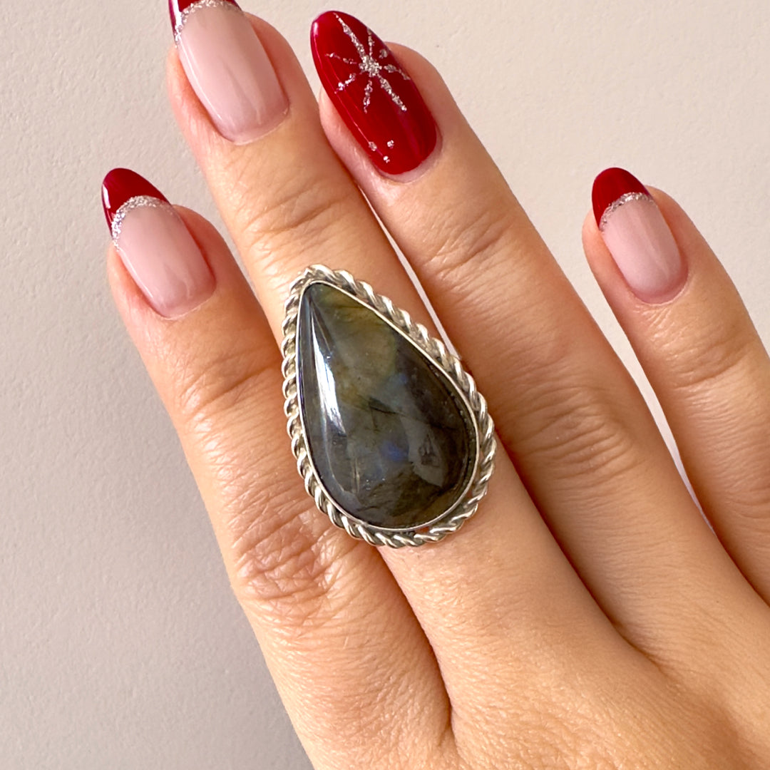 Anillo Labradorita