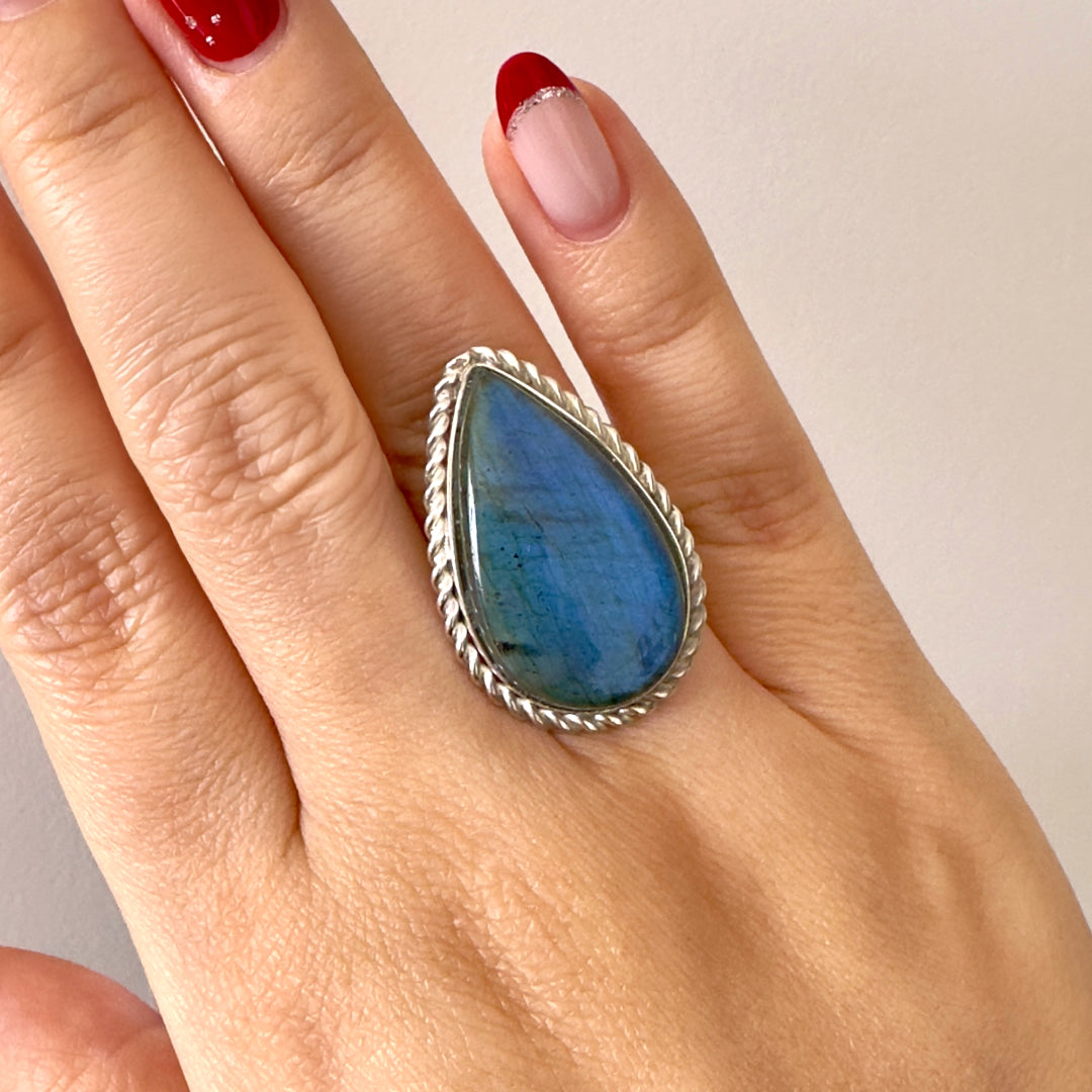 Anillo Labradorita