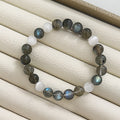 Pulsera Labradorita & Selenita