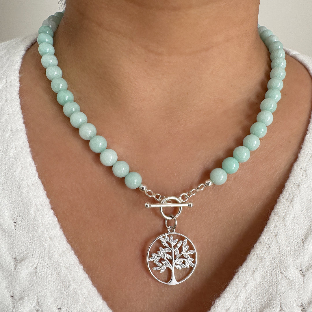 Collar Aguamarina