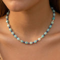 Collar Aguamarina & Lapislázuli