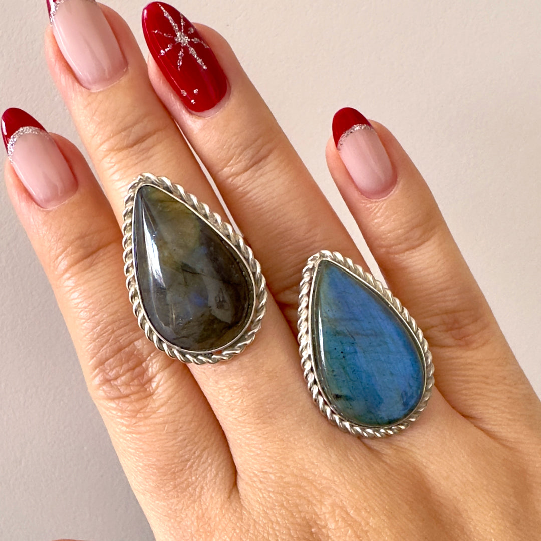 Anillo Labradorita