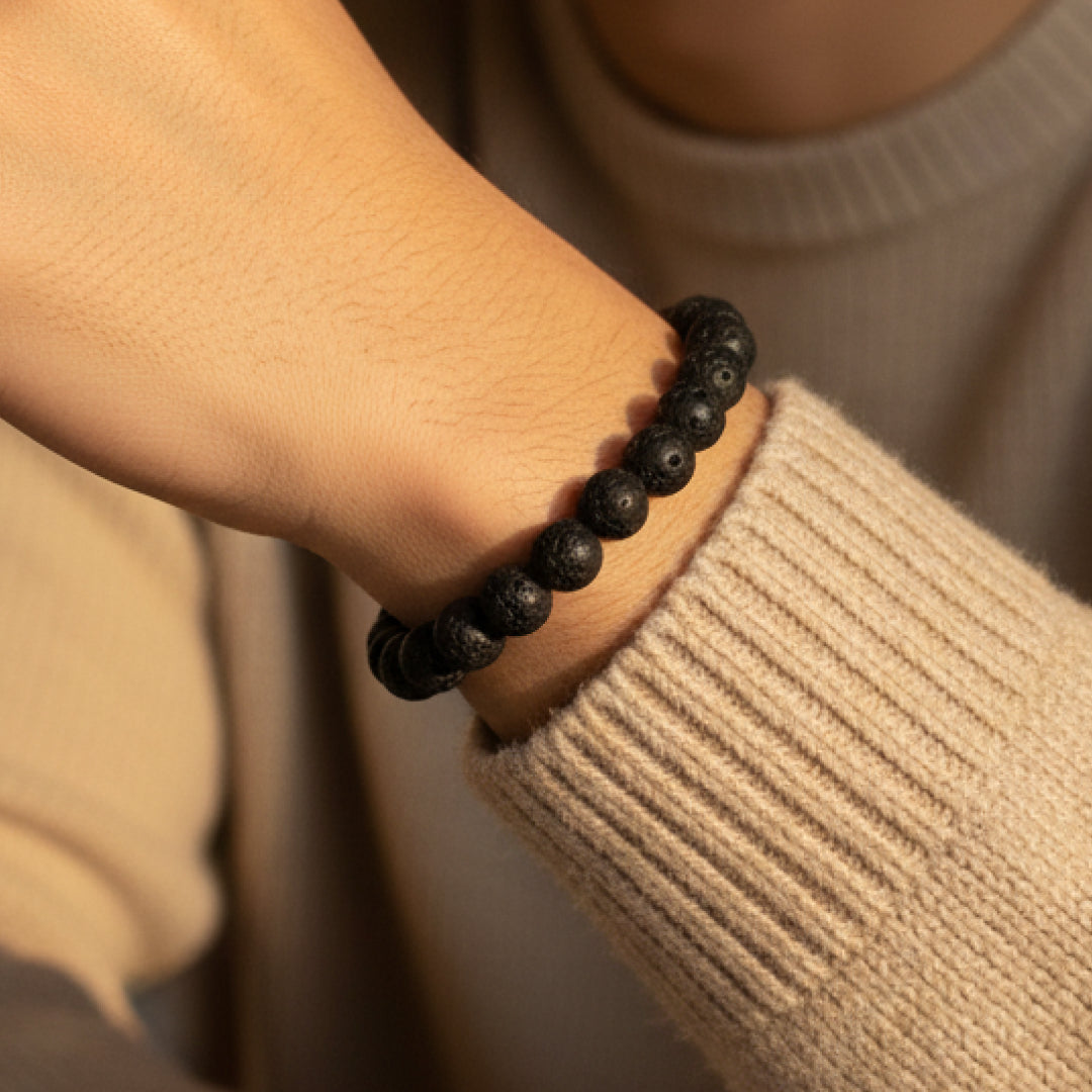 Pulsera Piedra Volcánica