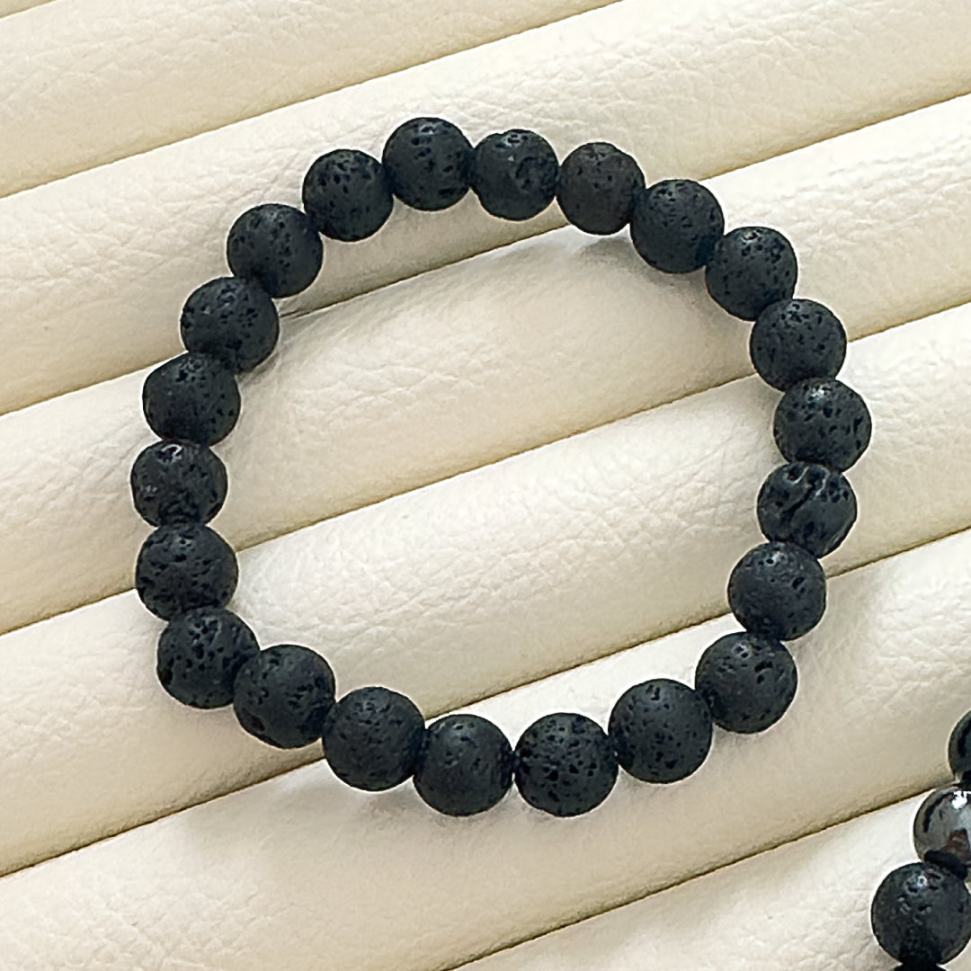 Pulsera Piedra Volcánica