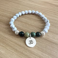 Pulsera Turquesa Blanca & Africana