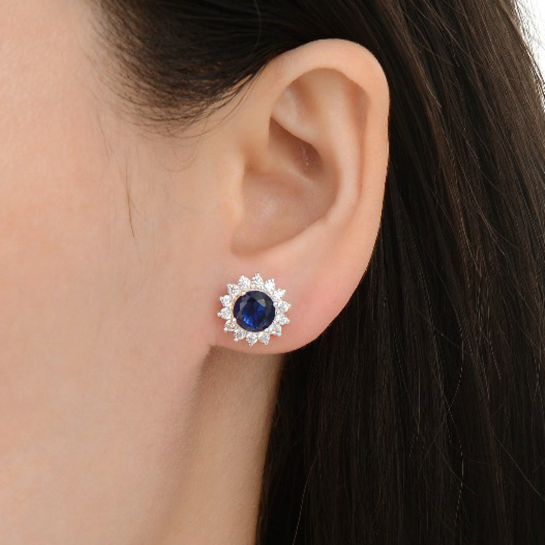 Aretes con circón