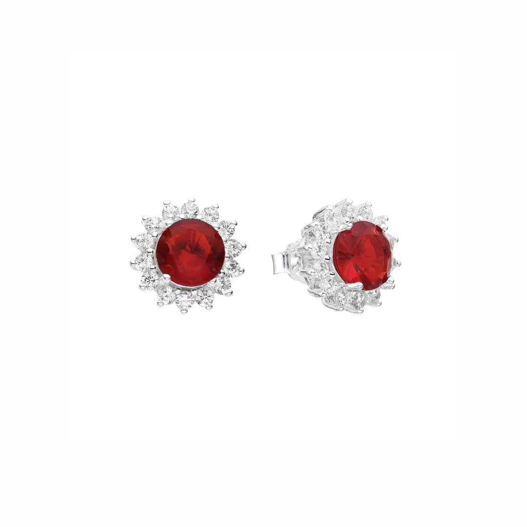 Aretes con circón