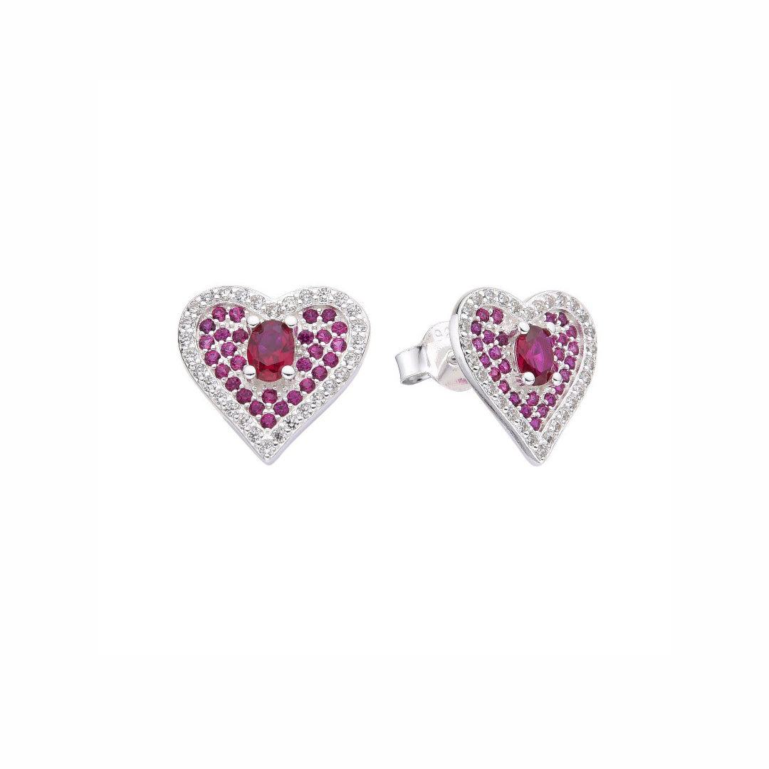 Aretes de corazón