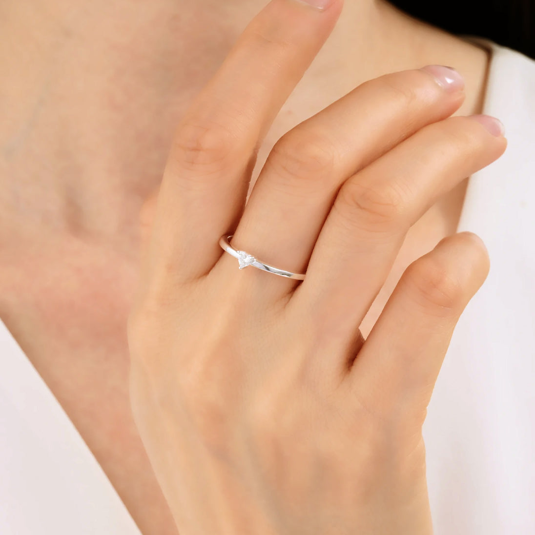 Anillo punto de luz corazón 2