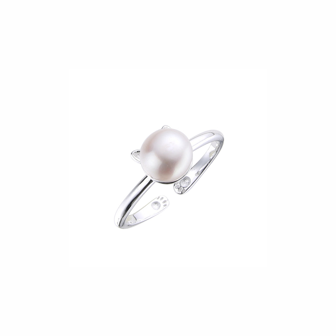 Anillo con perlas petlover