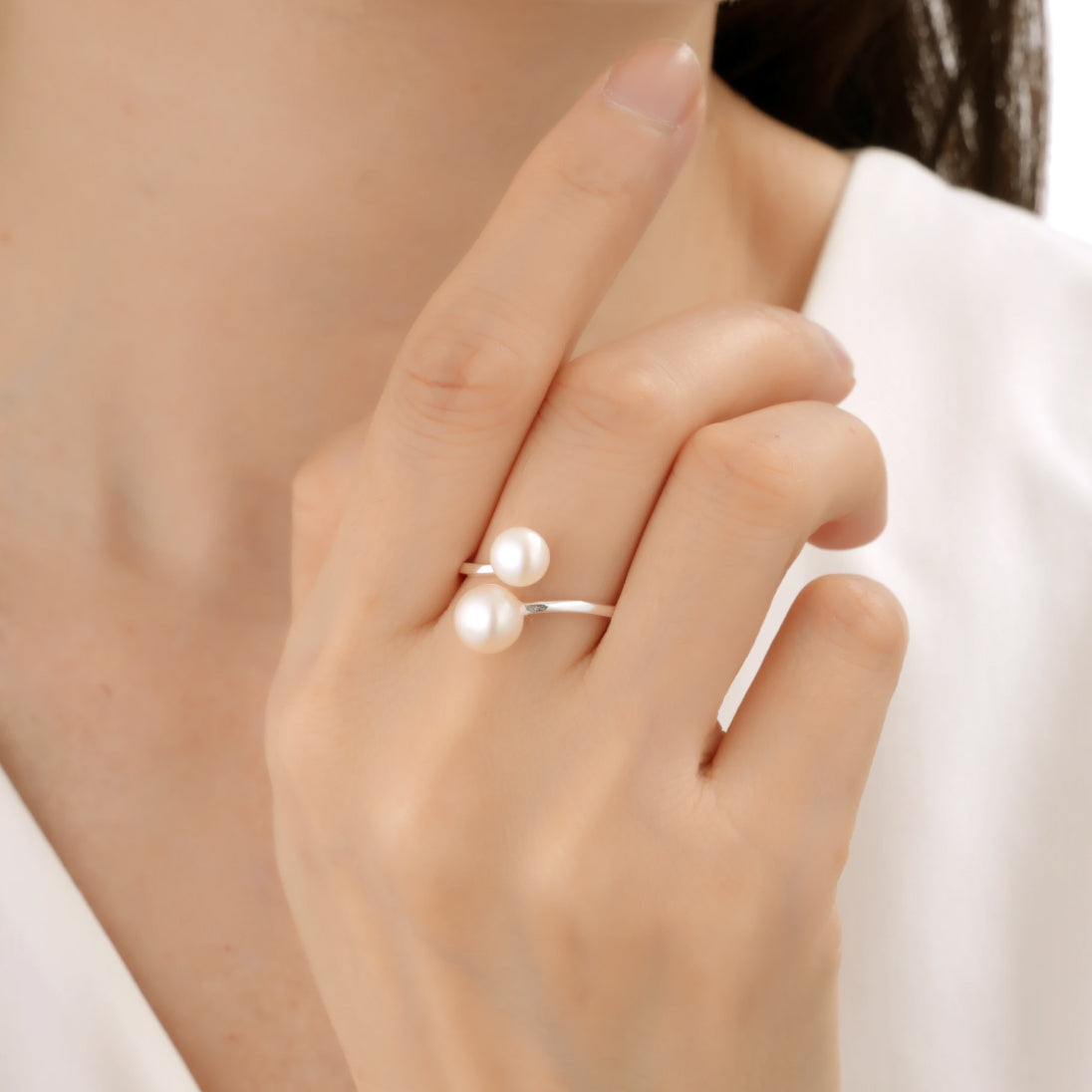 Anillo con perlas 2