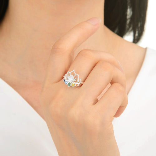 Anillo Flor de loto