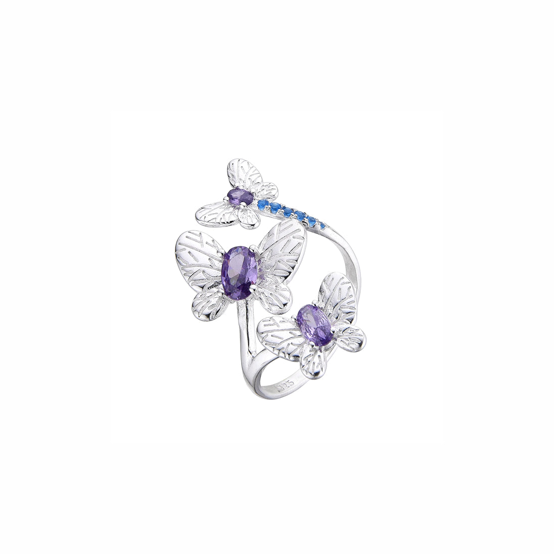 Anillo mariposas