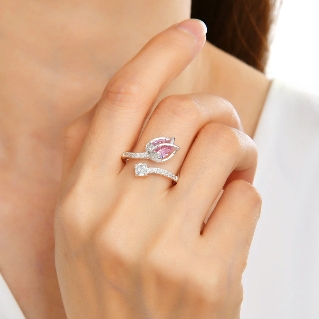Anillo Tulipán