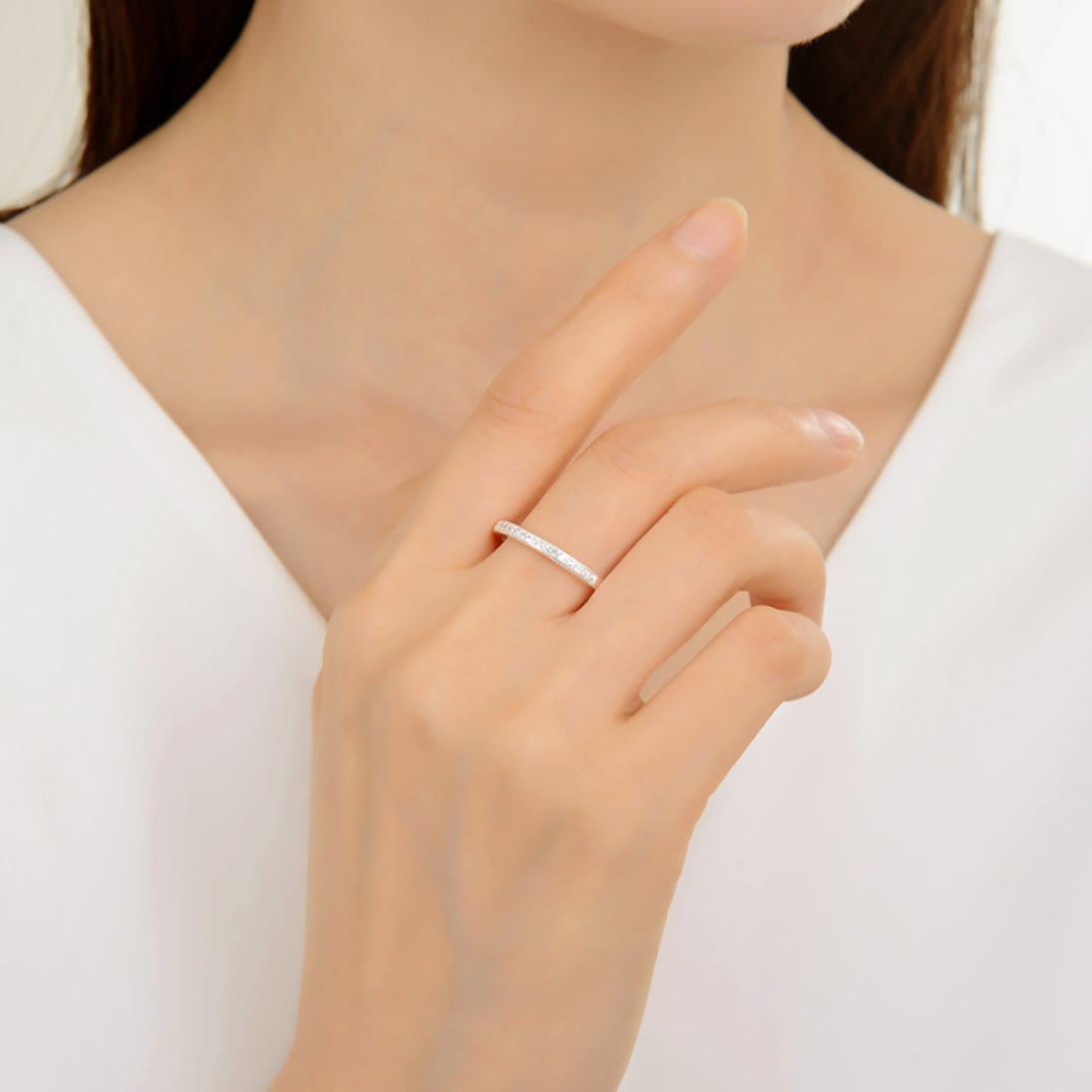 Anillo cintillo 4