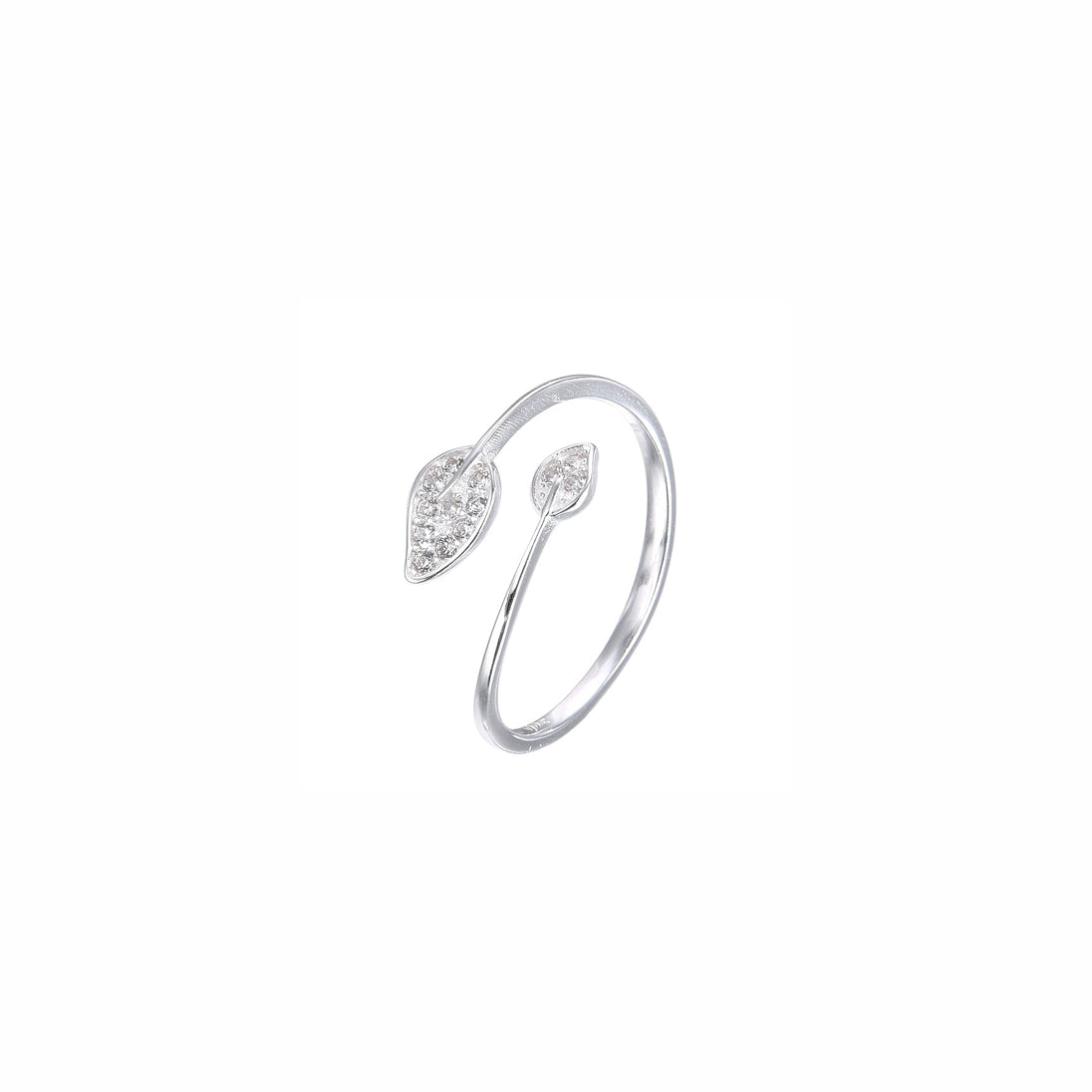 Anillo hojas