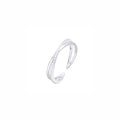 Anillo doble cruzado