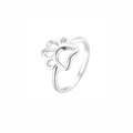 Anillo Huella Calada