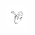 Anillo Serpiente Enroscada