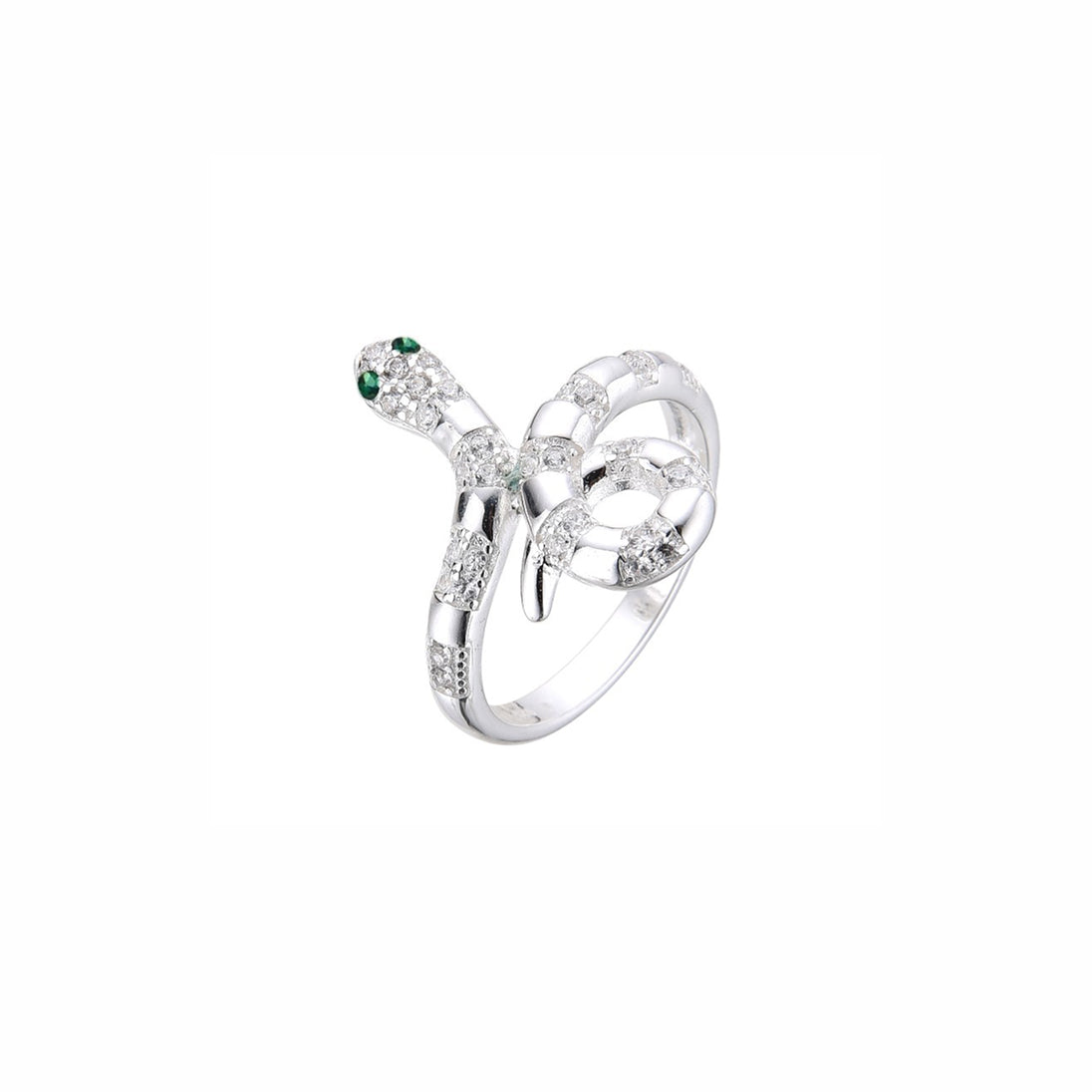 Anillo Serpiente Enroscada