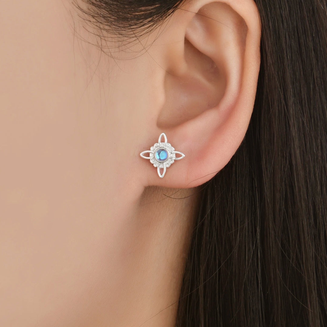 Aretes Nudo de Bruja
