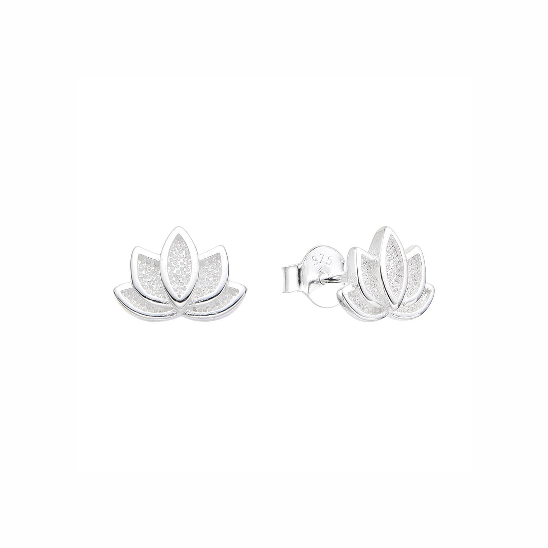 Aretes Flor de Loto Bold
