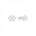 Aretes Flor de Loto Lineal