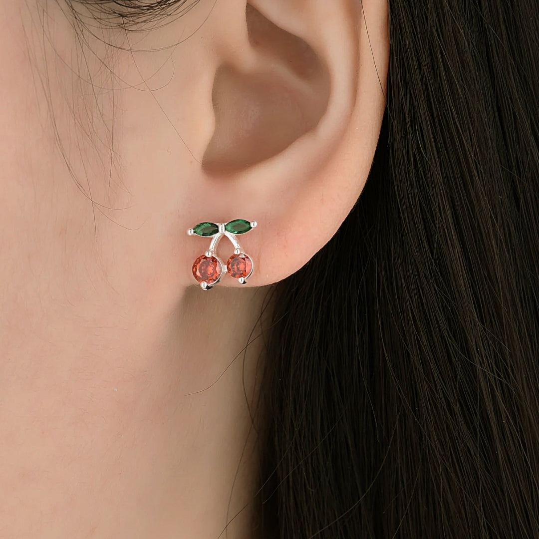 Aretes Cerezas 1