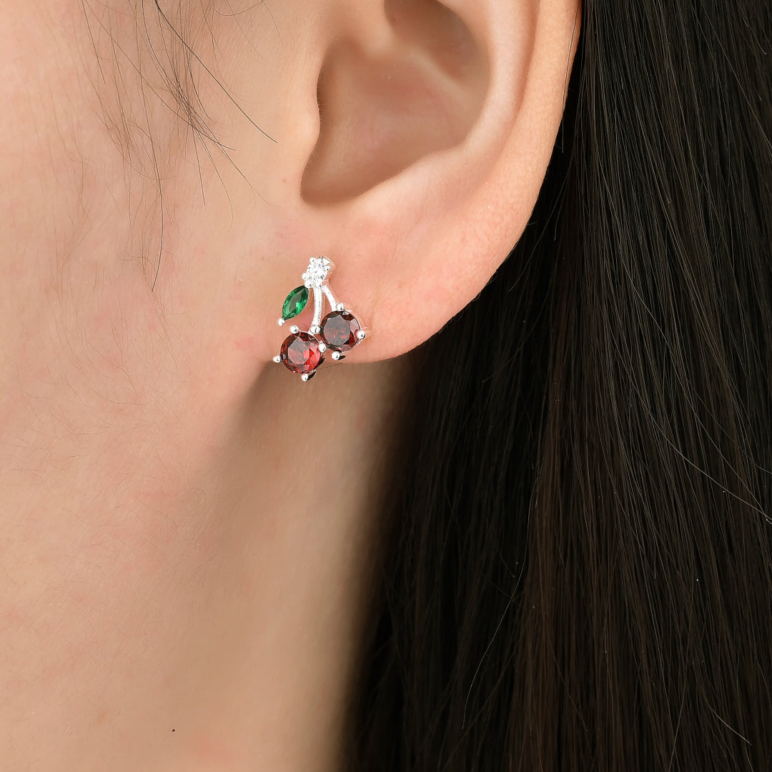 Aretes Cerezas 2