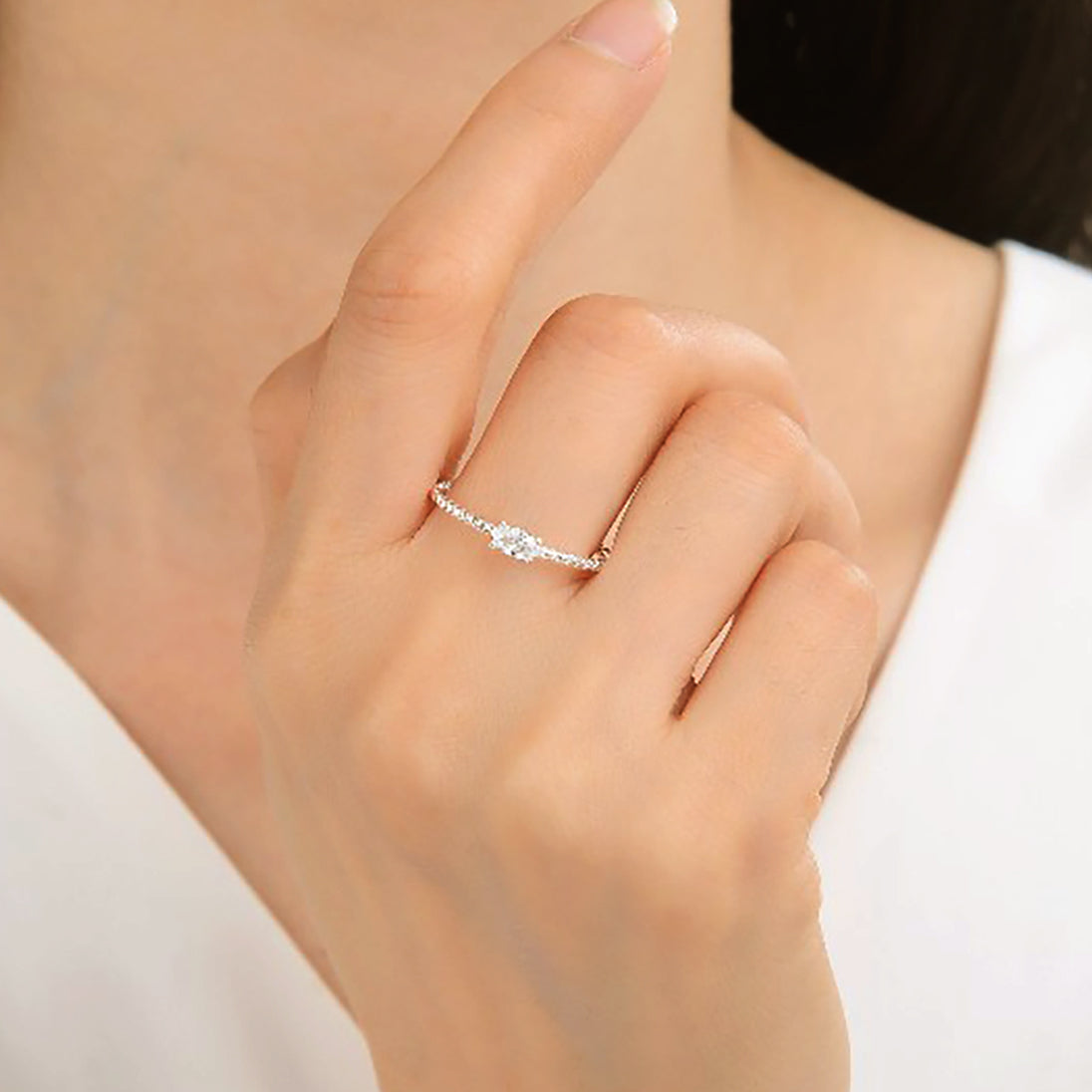 Anillo solitario