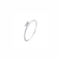 Anillo solitario