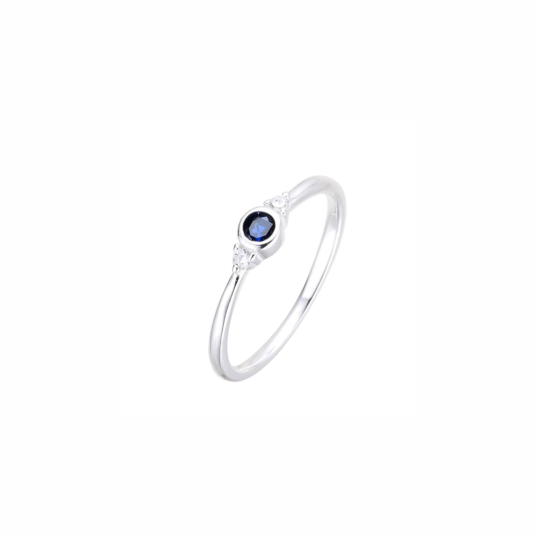 Anillo punto de luz azul